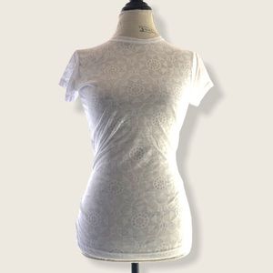 Boho Burnout Tee Sunflower Shirt